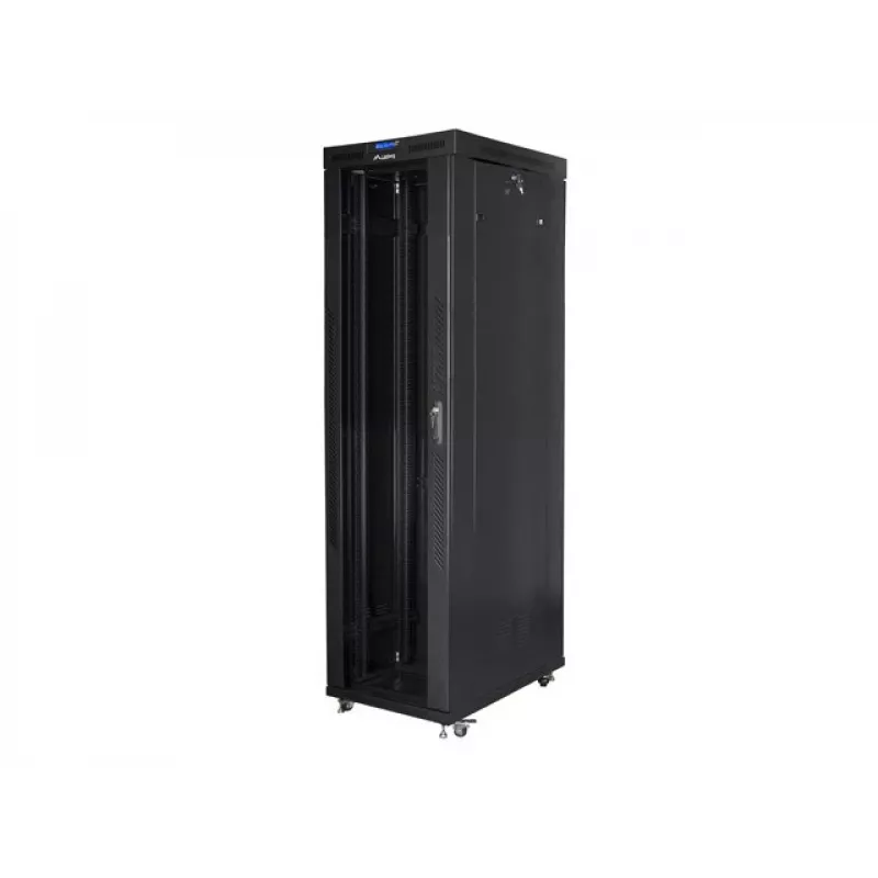 Laisvai pastatomas stovas LANBERG FF01-8047-12BL 47U 800×1000 mm IP20 154,5 kg Juoda