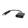 Adapteris DisplayPort į VGA, juodas