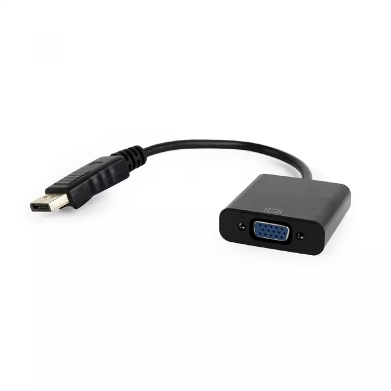 Adapteris DisplayPort į VGA, juodas