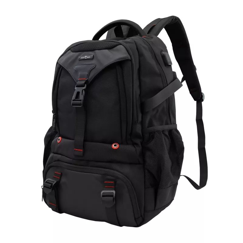 Belaidė žaidimų pelė White Shark Defender GBP-013 — juoda, belaidė, optinė