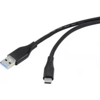 USB laidas USB 3.2 Gen1 3.0 3.1 USB-C kištukas 3,00 m juodas (RF-4995178)