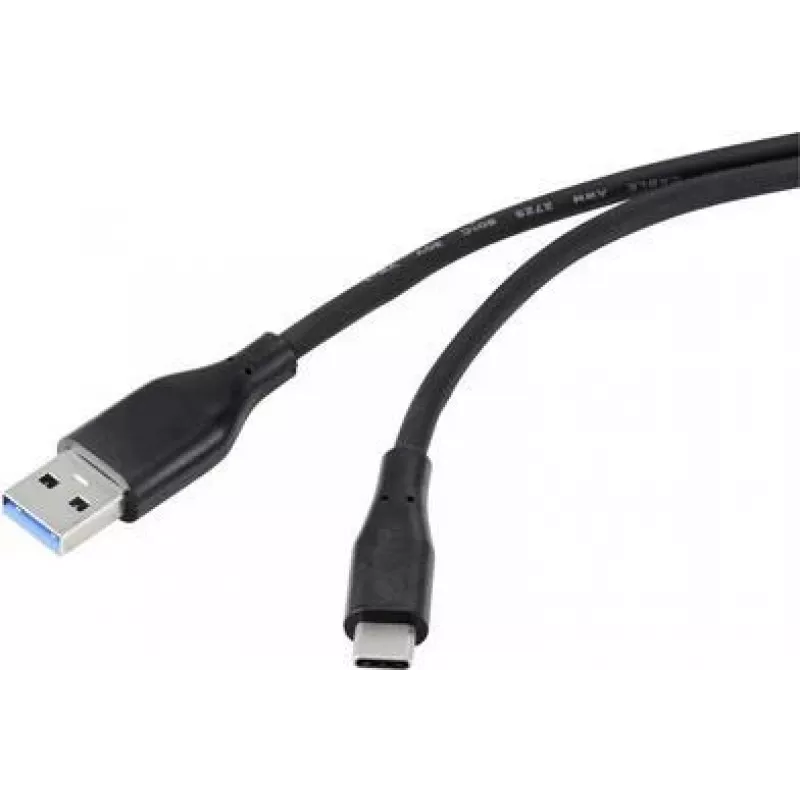 USB laidas USB 3.2 Gen1 3.0 3.1 USB-C kištukas 3,00 m juodas (RF-4995178)