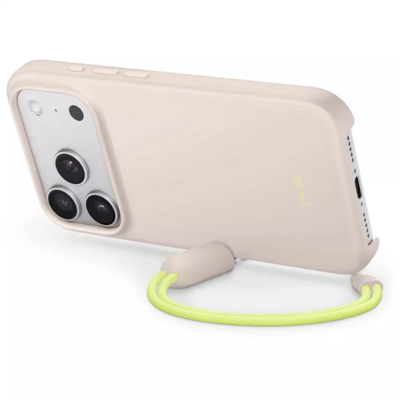 „Kickstand“ dėklas „Apple iPhone 17 Pro MagSafe“ su fotoaparato valdymu, „Lime Stone“
