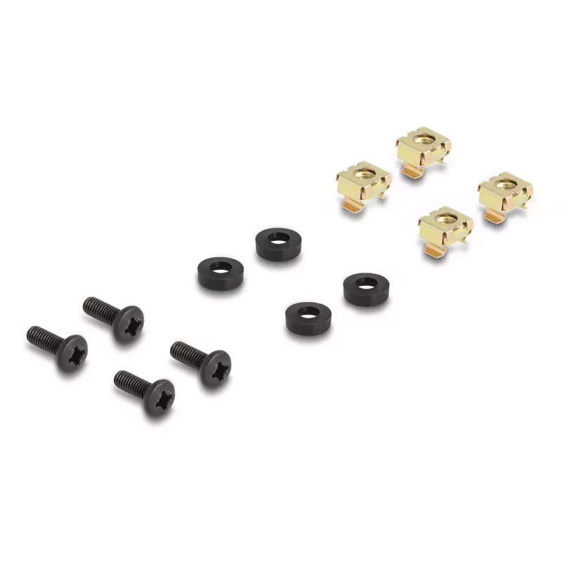 Šepečio skydelis DeLOCK 66750 Pilkas Metalinis Nailoninis 19 colių