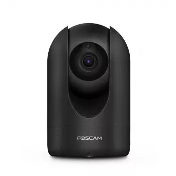 IP stebėjimo kamera Foscam R4M-B, 4 MP (2560×1440), 112° objektyvas, 4 mm, WDR, Wi‑Fi ir Ethernet, vidaus kubas, naktinis matymas 10 m