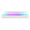 Thock Compact Wireless Pudding Onyx White, Gaming Keyboard White, DE-Layout, Kailh Box Red