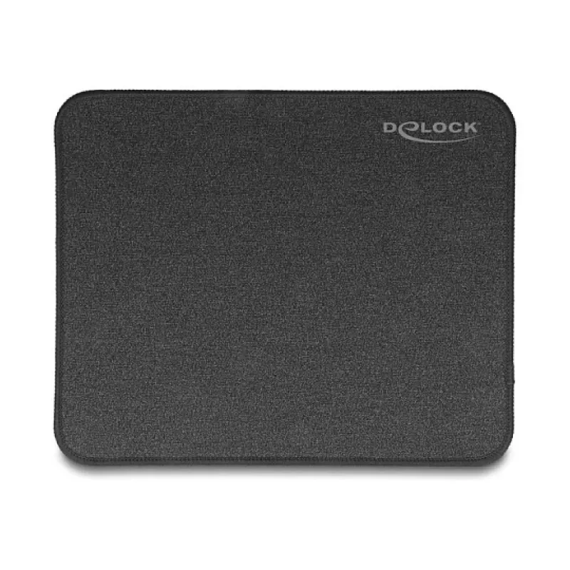 Pelės kilimėlis DeLOCK blizganti juoda 300x245mm Guma Neslystantis