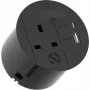 Bachmann maitinimo lizdas LOOP IN CHARGE UK 1xUSB 22W — tinklo įkroviklis su USB išvestimi