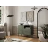 1D2S TRESSE komoda 100x40x75 matinis žalias