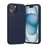 Silikono dėklas Vention KUFL0-20, skirtas iPhone 15 Plus, mėlynas — minkštas apsauginis dėklas, plonas prigludimas