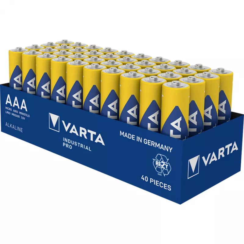 Šarminė Micro AAA baterija Varta LR03 1.5V (vienas elementas)