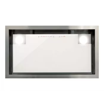CATA gartraukis GC DUAL A 45 XGWH baldakimo tipo, energinio efektyvumo klasė A, plotis 45 cm, 820 m³/h, jutiklinis valdymas, LED, balto stiklo