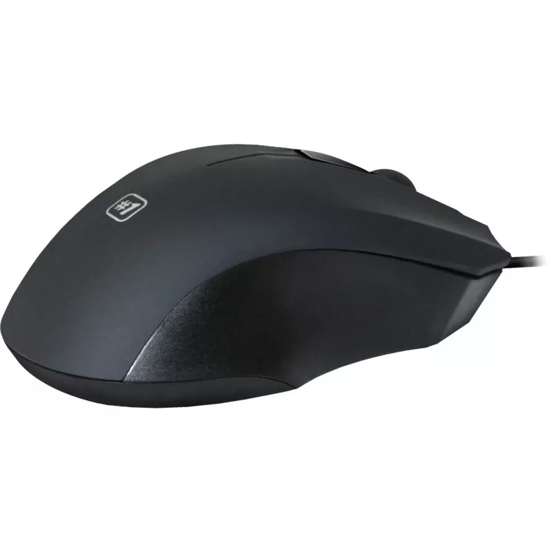 Laidinė optinė pelė DEFENDER MM-310 USB Type-A, 1000 DPI, abiem rankoms tinkama, 2 mygtukai, juoda, 1.35 m laidas