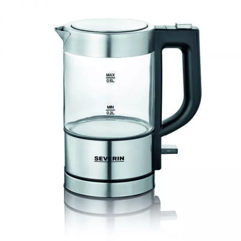 Severin WK 3472 elektrinis virdulys 0,5 l sidabrinis 1100 W (WK3472)