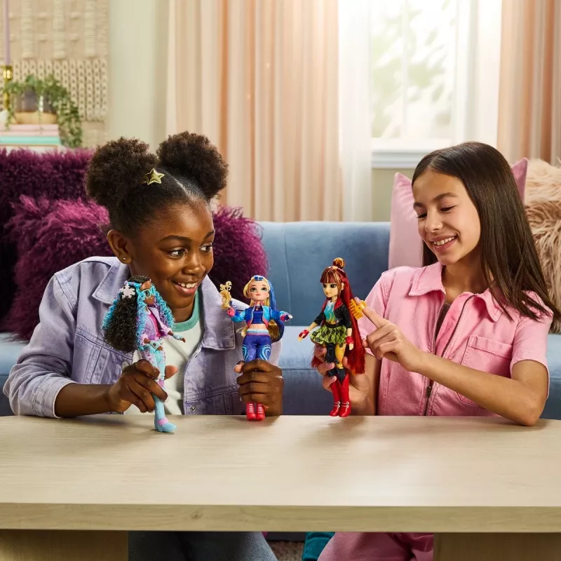 Mados lėlė Spinmaster Unicorn Academy Ava modelis 6072649 – mados lėlė su teminiu apdaru ir aksesuarais