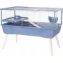 Narvas ZOLUX Neolife 100 mėlynas naminėms jūrų kiaulytėms 990×540×760 mm, 15 mm tarpai tarp virbų, šėrykla, metalas/plastikas