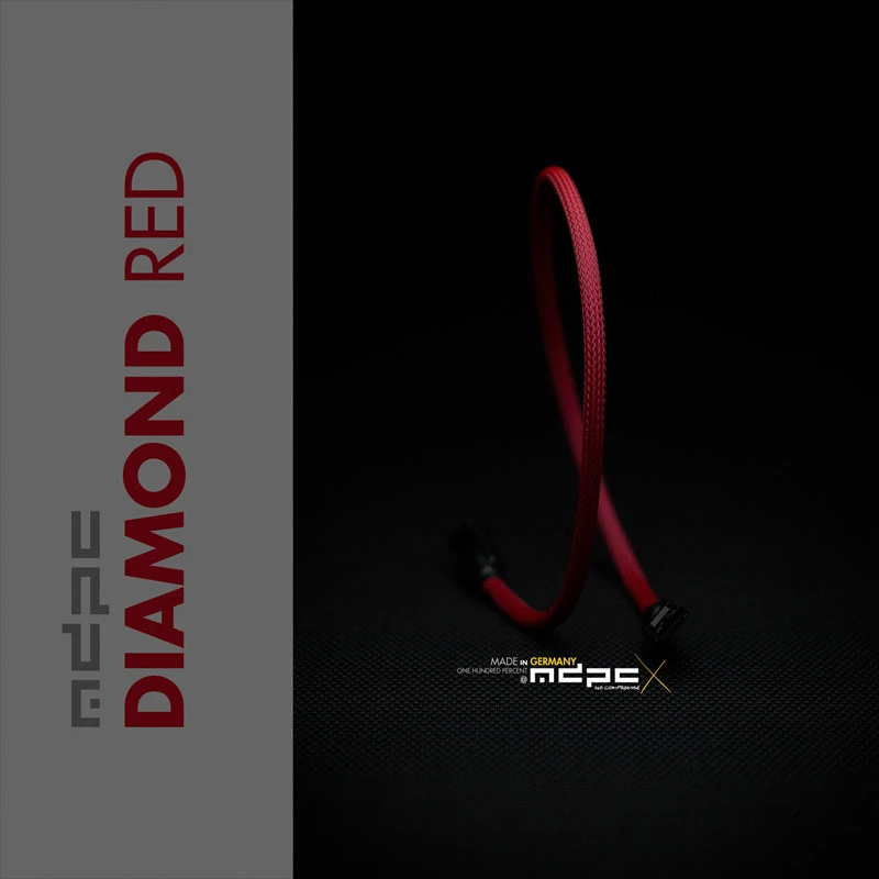MDPC-X Sleeve Medium - Diamond-Raudona, 1m
