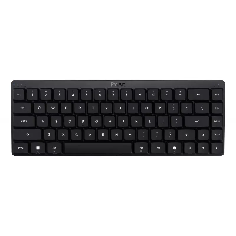 Klaviatūra ASUS ProArt KD300 65% mechaninė RGB, USB + RF belaidė + Bluetooth, juoda