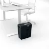 Popieriaus smulkintuvas REXEL Secure X8 — kryžminis pjovimas P-4, 4x40 mm, 8 lapų talpa, 14 l dėžė, juodas