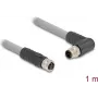 DeLOCK jutiklio / pavaros kabelis 1 m RST M12 Pilkas 80546