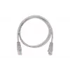 LAN komutacinis kabelis Extralink Cat5e UTP 1 m, RJ-45 į RJ-45, pilkas