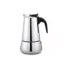 Moka pot Maestro MR-1660-9, kavos virimo aparatas ant viryklės 6 puodeliams, juodas