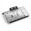 Grafikos plokštės vandens blokas Alphacool WAK Core, skirtas GeForce RTX 5080, TUF Gaming galinės plokštės suderinamas