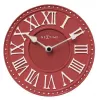 NeXtime klok 5187ro London Table, Ø16 cm, Sieninis, Raudona/ Balta