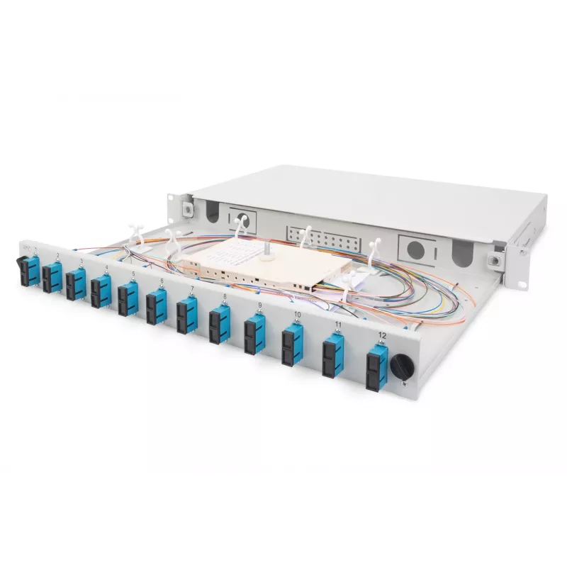Skaidulinės optikos sujungimo dėžutė Digitus DN-96200-QL