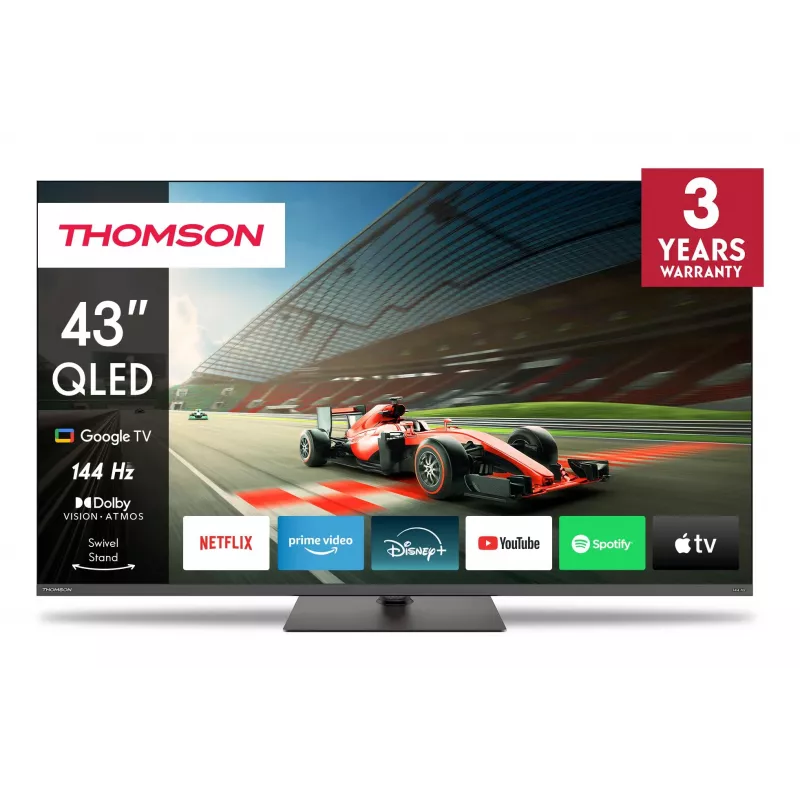 Televizorius THOMSON 43 inch QLED Pro 4K Ultra HD 43QG7C04