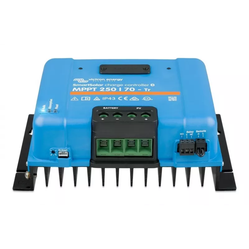 Saulės įkrovos valdiklis Victron SmartSolar MPPT 250/70-Tr — MPPT 250V, 70A