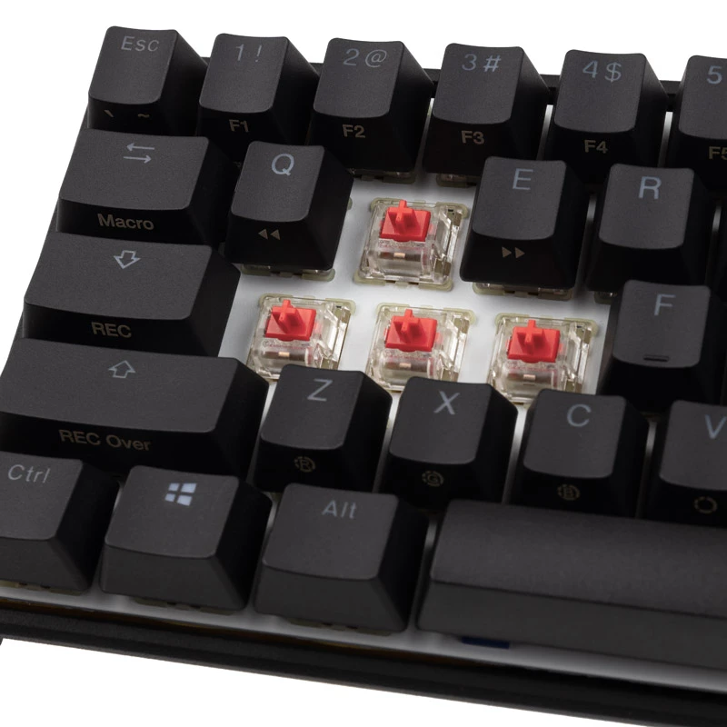 Ducky Mecha Pro SF klaviatūra, žaidimams, USB, JAV anglų, juoda
