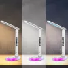 Stalinė lempa Hawk HW-LAMP03 balta RGB — reguliuojama LED stalinė lempa su RGB apšvietimu