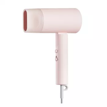 Plaukų džiovintuvas Xiaomi H101 1600 W, sulankstomas kelioninis modelis, joninis, 2 temperatūros nustatymai, 1,7 m laidas, rožinis