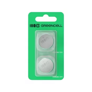 Mygtukinė baterija Green Cell Greencell lizdinė pakuotė 2x CR2032 3V 220mAh