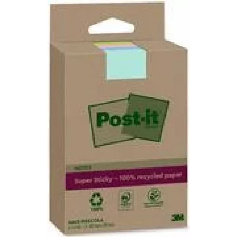 Post-it lipnus lapelis 4645-RSSCOL4 102x152mm 45 lap. įvair. 4 vnt. (4645-RSSCOL4)