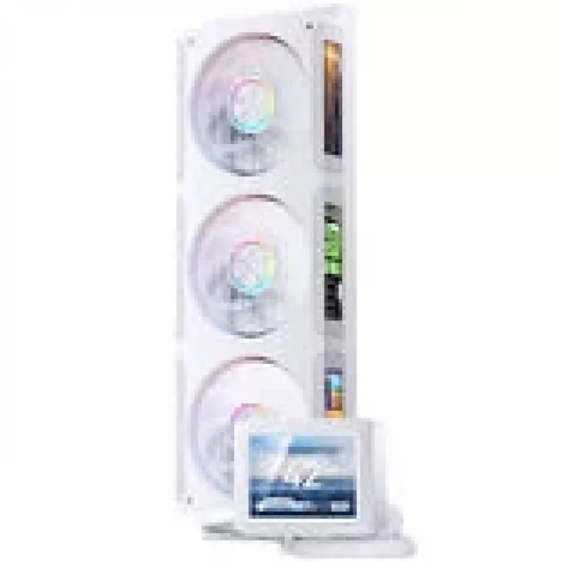 Jonsbo TF3-360SCW AiO skysčio CPU aušintuvas 360mm, ARGB, baltas