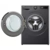 Skalbimo mašina LG F2WR508S2M — priekinio įkrovimo, 8 kg, 1200 aps./min, A efektyvumo, 60×48 cm, LED, vidutiniškai juoda