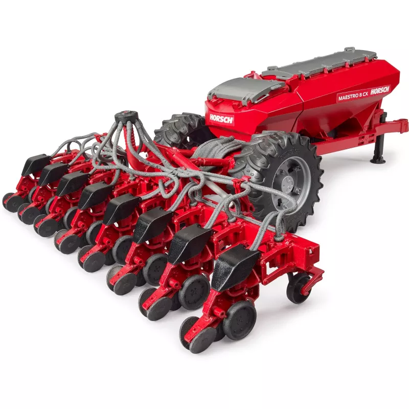 Žaislinis transporto priemonės modelis BRUDER Horsch precizinė sėjamoji Maestro 8CX, mastelio modelio žaidimų rinkinys