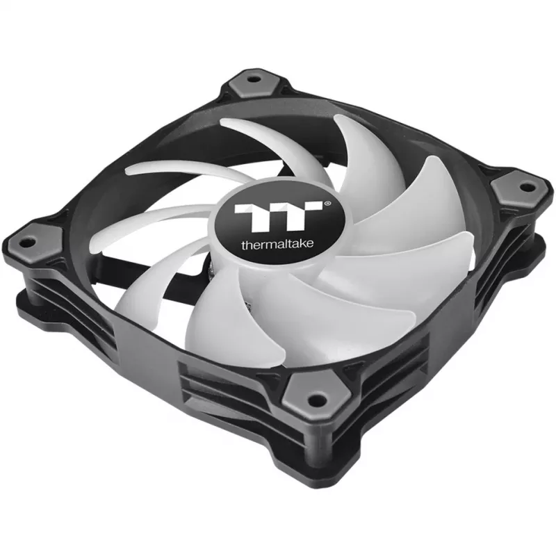 Thermaltake Pure 12 ARGB 120mm korpuso ventiliatoriai, 3 vnt., juodi
