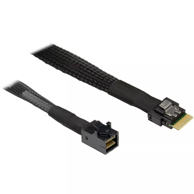 INTER-TECH SFF-8654 į SFF-8643 kabelis 70 cm, vidinis SAS jungimas (MPN 88885663)