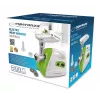 Mėsmalė ESPERANZA EKM012G — 600 W, nerūdijančio plieno ašmenys, dešrų antgalis, kebabų formavimo antgalis, reversinė funkcija, neslidžios kojelės, balta/žalia