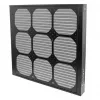 Radiatorius Watercool MO-RA IV 600 juodas — palaiko 120 mm ventiliatorius