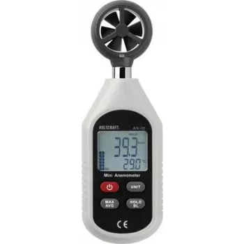 VOLTCRAFT AN-10 Anemometras 0,3–30 m/s magnetinis sparnuotės ratukas (VC-8314270)