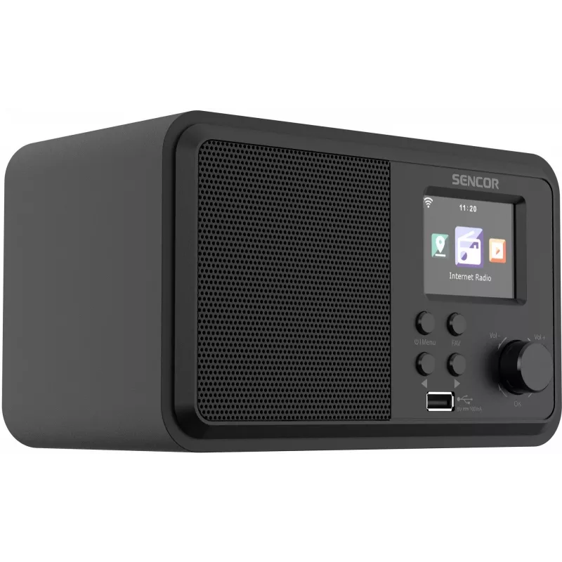 Stalinis radijas SENCOR SIR 5100WDB — 4 W, Wi‑Fi, FM