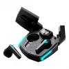 Canyon GTWS-2 belaidės ausinės su ausų kabliukais, žaidimams, USB Type-C, Bluetooth, įkrovimo doku, juodos (CND-GTWS2B)