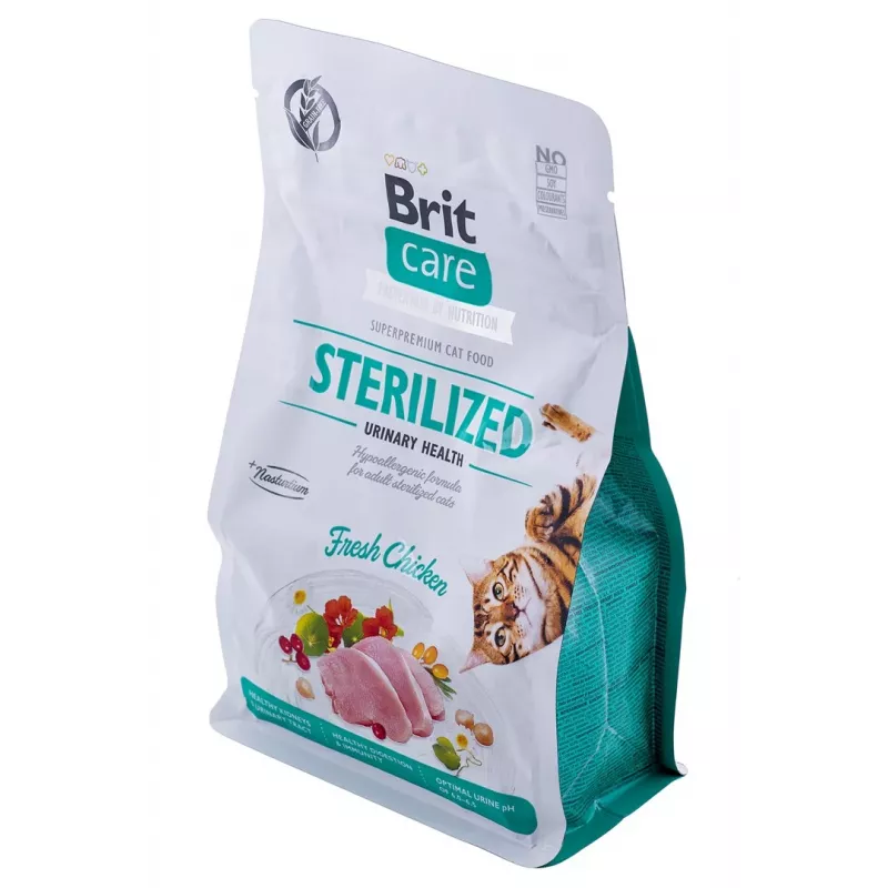 BRIT Care Grain-Free Sterilized Urinary - sausas kačių ėdalas - 400 g