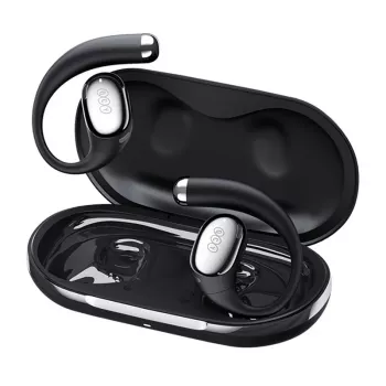 Belaidės ausinės QCY Crossky R70, Bluetooth 5.0, triukšmo slopinimas, modelis CT02 (juodos)