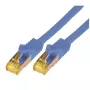 Tinklo kabelis M-Cab 5m RJ-45 Cat7 mėlynas