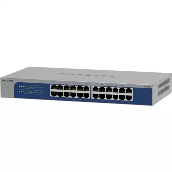 NETGEAR GS524-300EUS tinklo komutatorius Nevaldomas Gigabit Ethernet (10/100/1000) Pilka